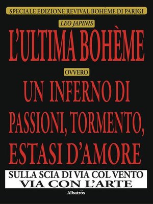 cover image of L'ultima Bohème